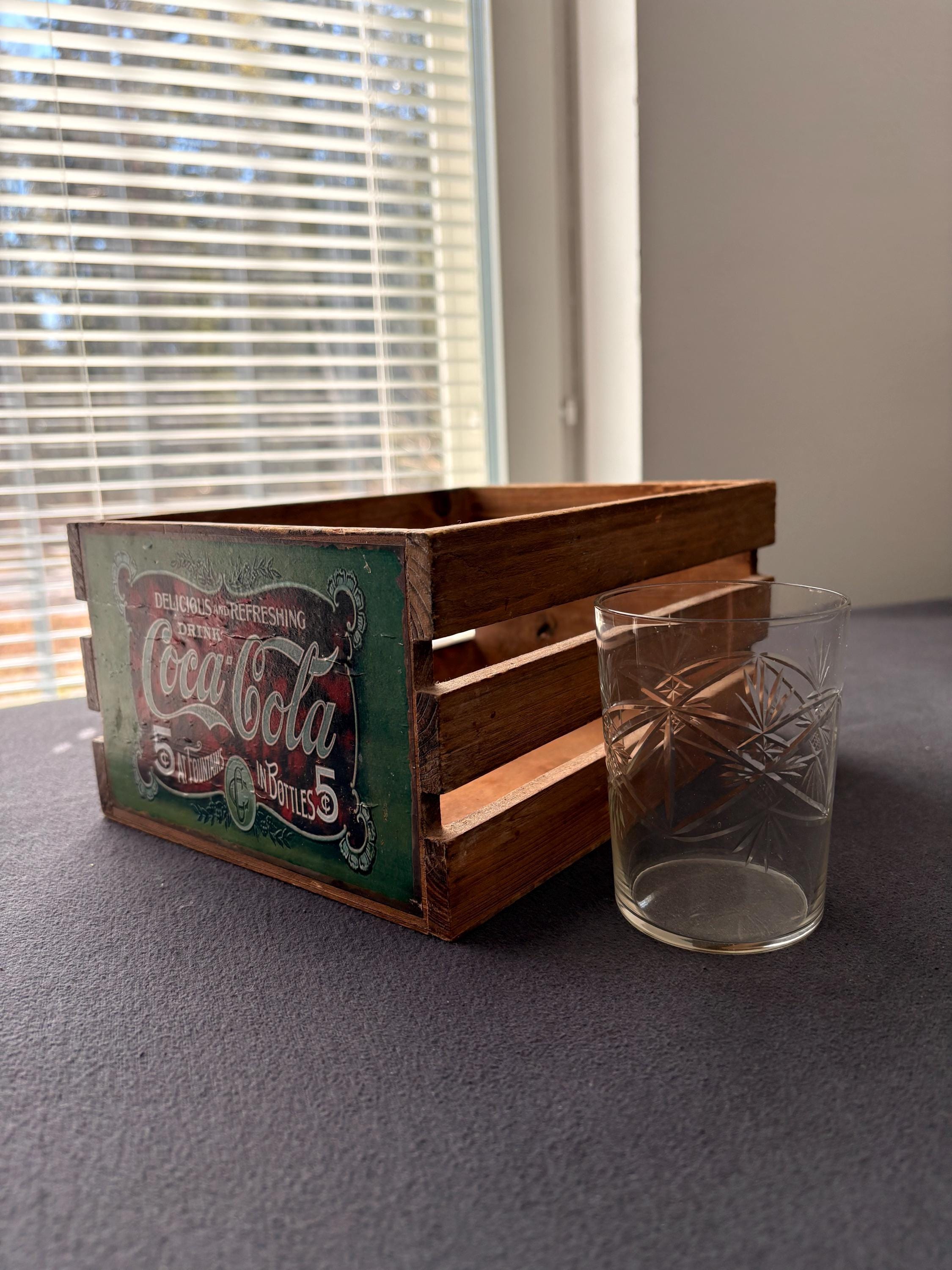 Coca cola wooden crate - Etsy 日本