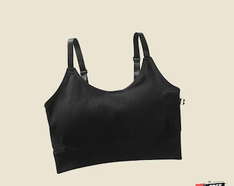 Strapless Bra Women, Seamless Bandeau Tube Top, Push Up Backless Bralette, No Underwire Cotton Lingerie, Wireless Push Up Bra