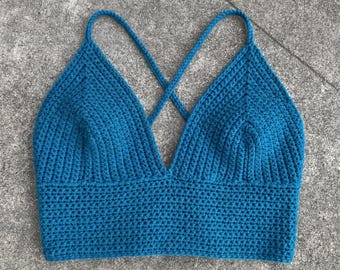 Modello base per top all'uncinetto in PDF / Tutorial per top all'uncinetto per principianti / Modello facile per maglietta all'uncinetto / Canotta all'uncinetto