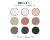 Iron Ore Sherwin Williams Color Palette: 9 Matching Paint Colors