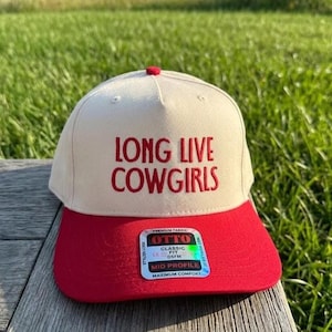 Long Live Cowgirls Hat, Vintage Trucker Hat, Country Concert , Nashville Cowgirl Cap