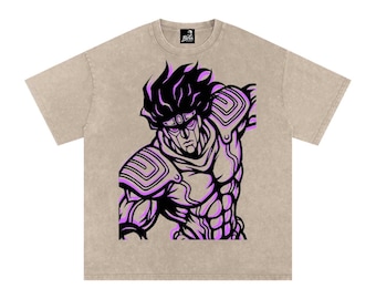 JoJo Bizarre Adventure Vintage Anime Manga Art Graphic Tee, Japanese Streetwear