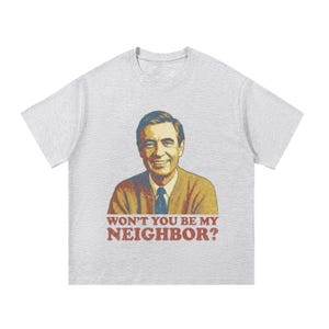 Mr. Rogers Won't You Be My Neighbor Shirt | Vintage TV Icon Tee immagine 5