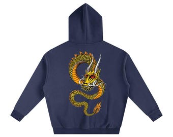80s Skate Dragon Hoodie, Vintage Skateboard Art Tee, Retro Old School Streetwear Graphic