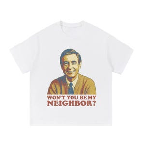 Mr. Rogers Won't You Be My Neighbor Shirt | Vintage TV Icon Tee immagine 3