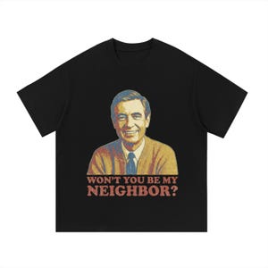 Mr. Rogers Won't You Be My Neighbor Shirt | Vintage TV Icon Tee immagine 1