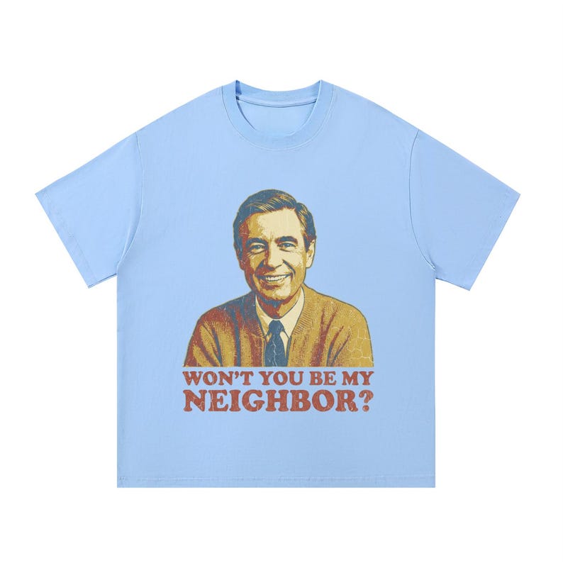 Mr. Rogers Won't You Be My Neighbor Shirt | Vintage TV Icon Tee immagine 11