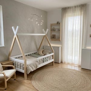 Teepee bed, tipi bed, children's bed, Montessori