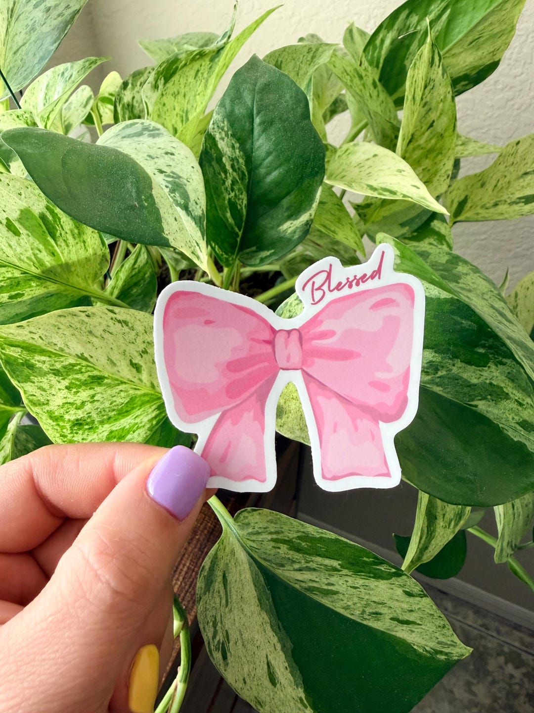 Blessed Sticker - Etsy