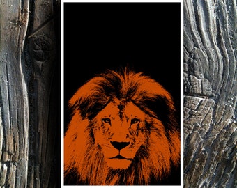 King of the Jungle Lion 11x17 Limited Edition Poster Print