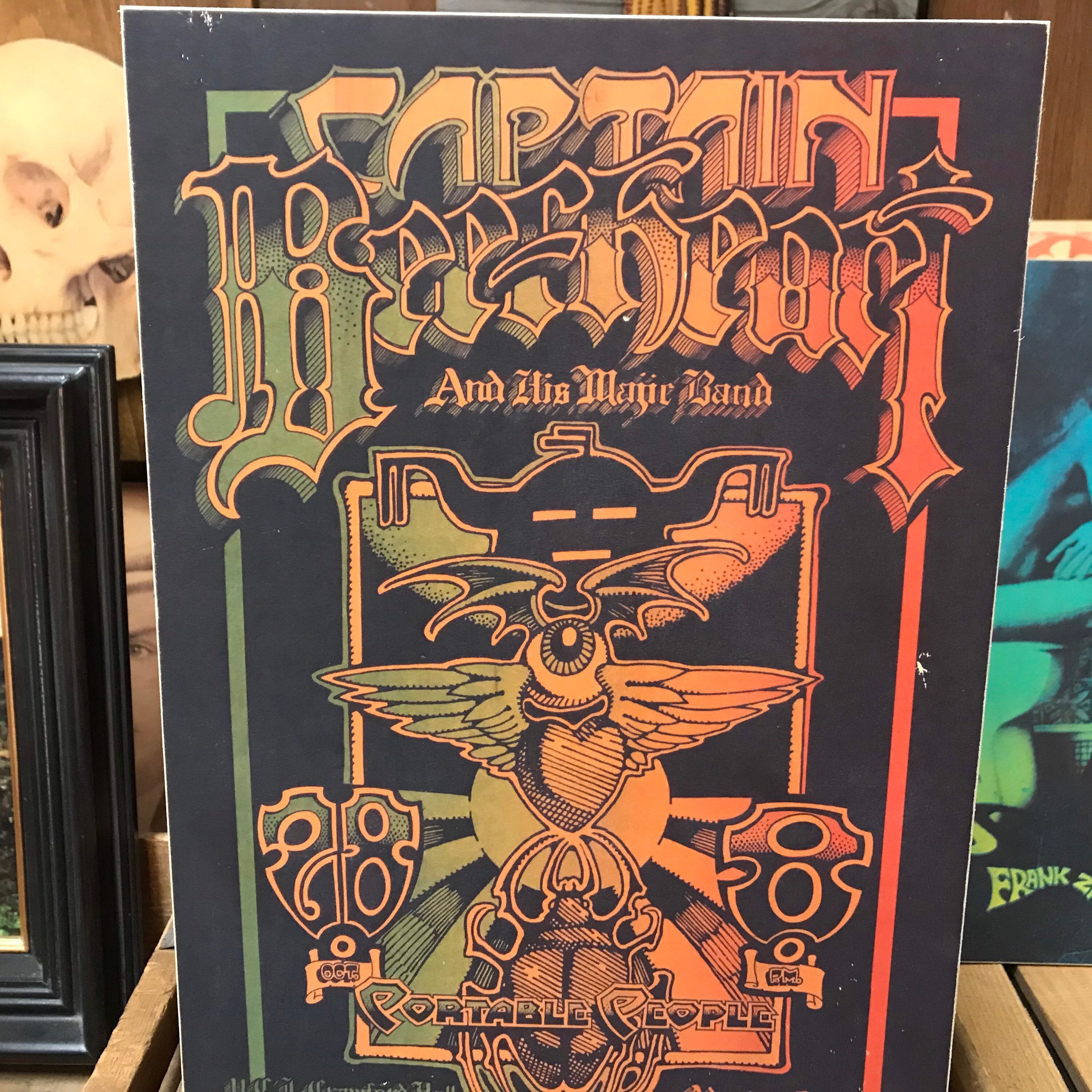 Captain Beefheart & The Magic Band Vintage Concert Poster