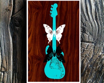 Butterfly Bass 11x17 Limited Edition Poster Print