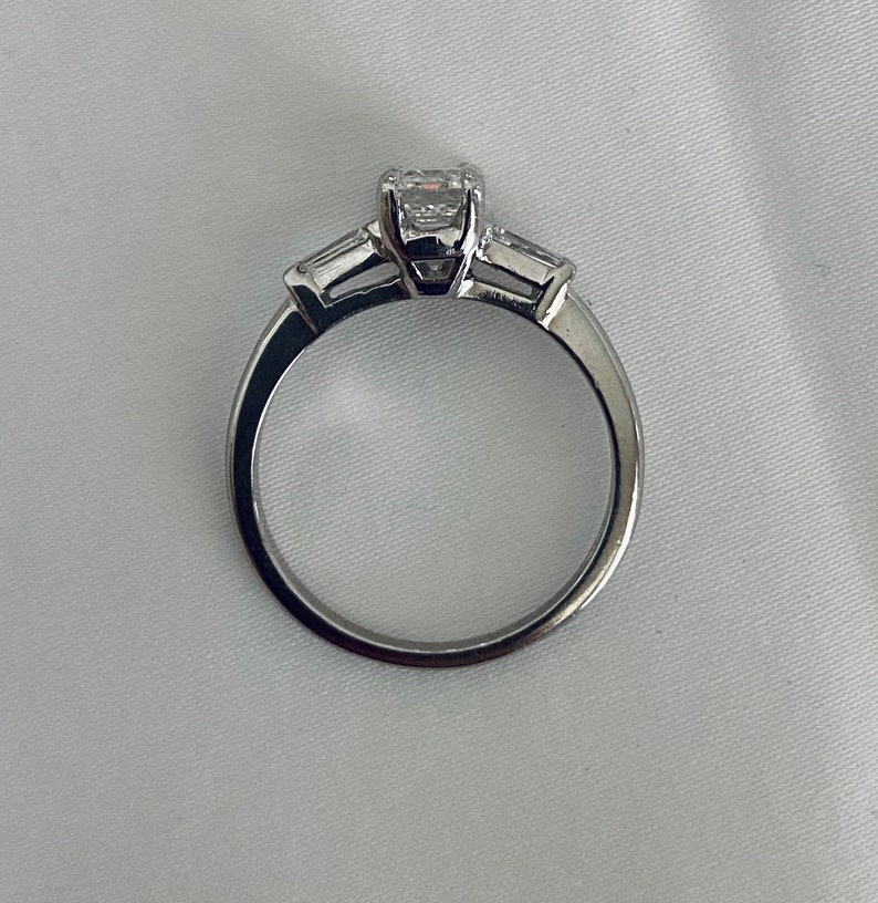 GIA Certified 1.33 Carat Diamond Engagement Ring 950 Platinum / D, VVS2 ...