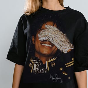 Michael Jackson PNG Graphic Tee Design (Digital Download)