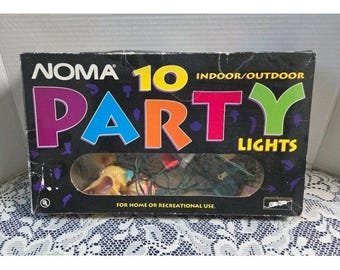 NOMA Feestverlichting voor binnen en buiten, nautisch thema, schelpen, 10 lichtsnoeren, vintage stijl