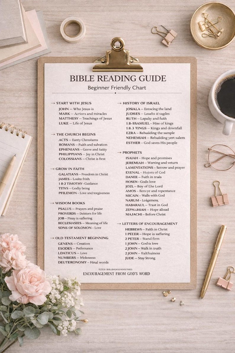 Bible Reading Guide Printable | How to Read the Bible Chart | Christian ...