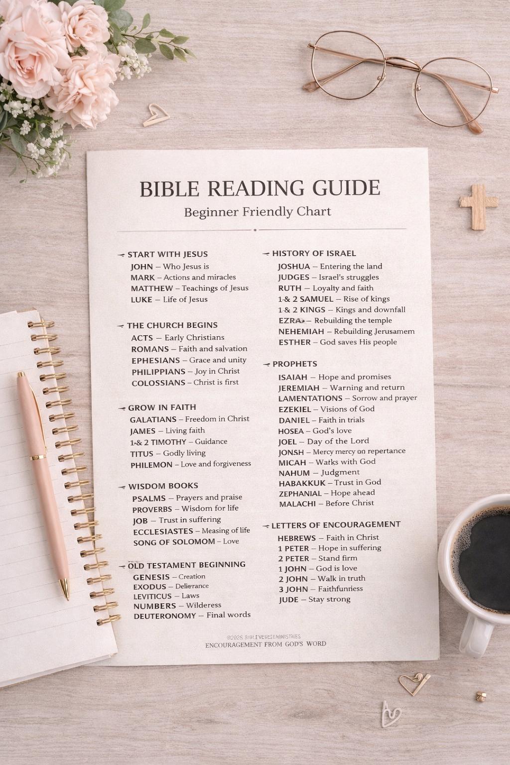 Bible Reading Guide Printable | How to Read the Bible Chart | Christian ...
