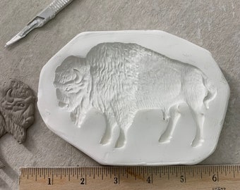 BU Buffalo Bisque Sprig Mold for Pottery Decorating and Texture