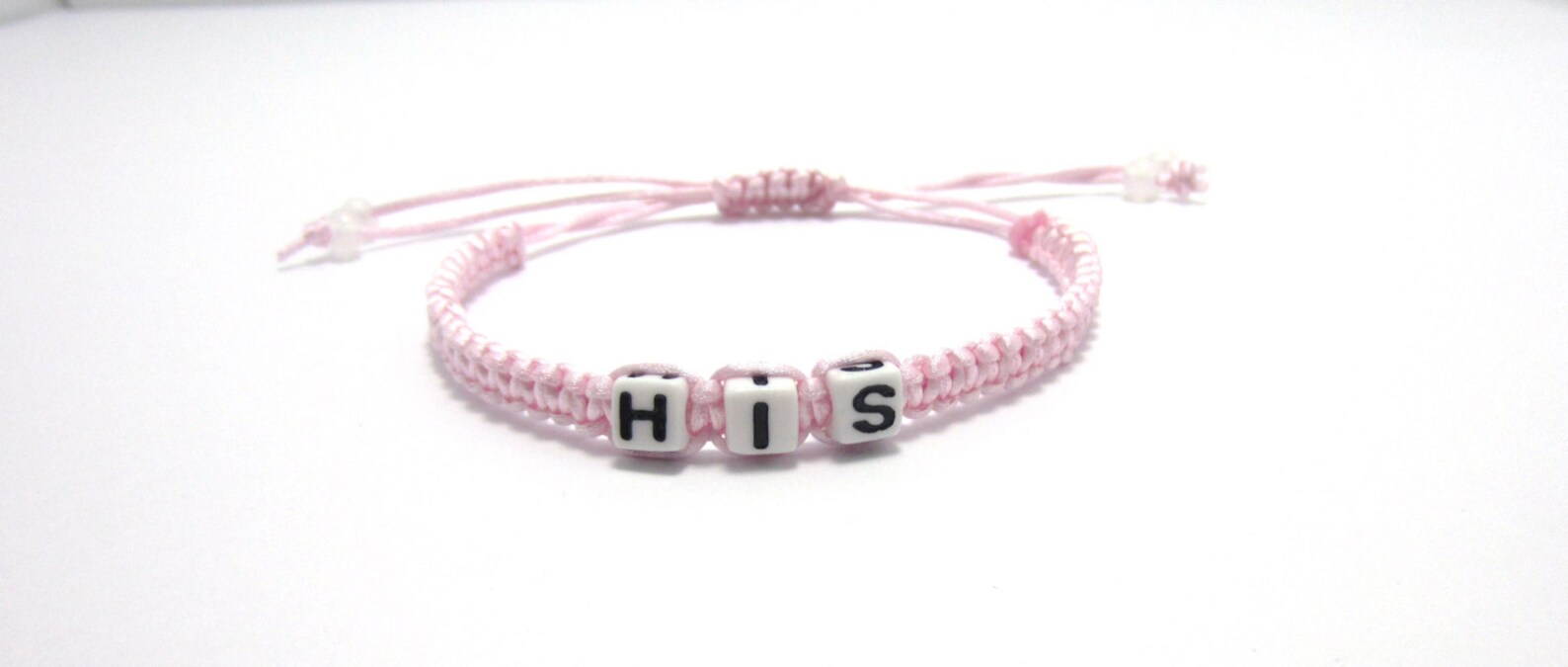 His and Her Bracelets Boyfriend/girlfriend Jewelry - Etsy