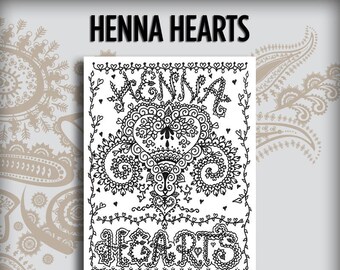 Henna Hearts Design Book