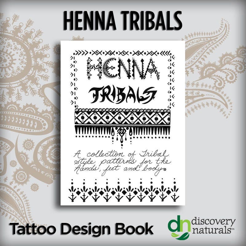 Henna Tribals Design Book  Shop Henna Tattoo Designs 