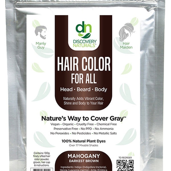 Manly Guy Acajou Darkest Brown 100% Naturel - Chemical Free Beard and Hair Coloring Manly Guy Mahogany Darkest Brown 100% Natural - Chemical Free Beard and Hair Coloring Manly Guy Mahogany Darkest Brown 100% Natural - Chemical Free Beard and Hair Coloring