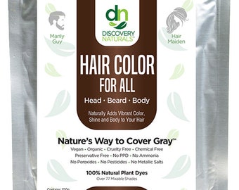 Manly Guy Chocolate Dark Brown 100% Natural & Chemical Free Beard and Hair Coloring