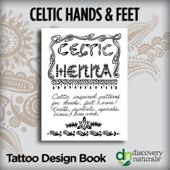 Celtic Hands Feet Design Book Etsy