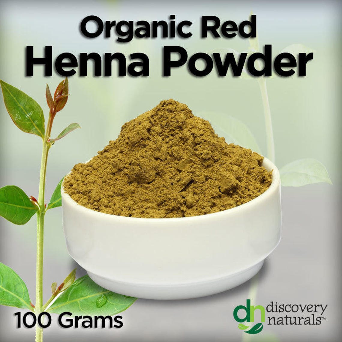 Organic Red All Natural & Organic Henna Powder 100g Etsy