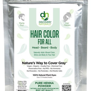 Henna King Pure Henna 100% Natural & Chemical Free Hair Coloring