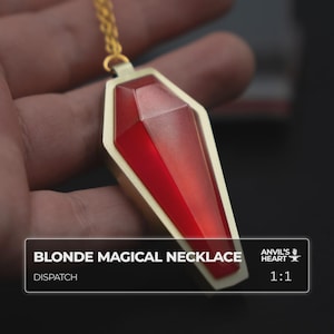 Blazer rubio Collar mágico / Envío / Accesorio hecho a mano