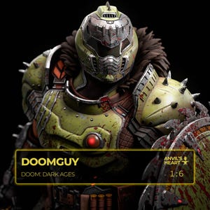 Doomguy | Doom: Dark Ages | Handcrafted Figure