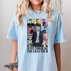 Unisex Justin Timberlakke The Eras Tour Tee Sweatshirt & Hoodie, Funny Justin Timberlake The Eras Tours Shirt, Gift For Him, Couple Shirt