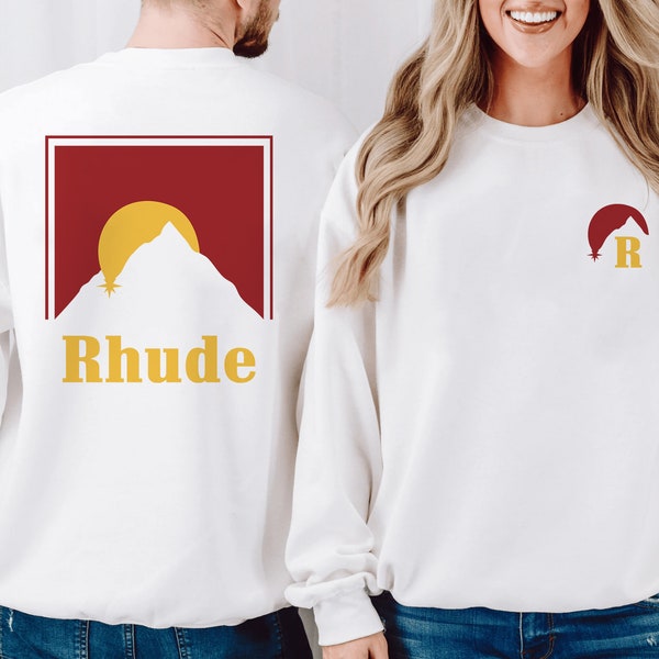 Unisex Vintage RHUDE Tee Sweatshirt & Hoodie, Funny Rhude Shirt, Cute Shirt For Couple, Gift For Him, Vintage Y2K Shirt