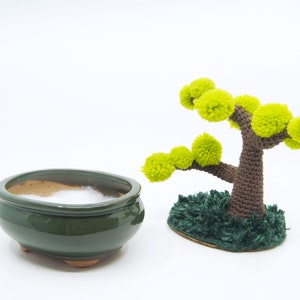 Crocheted Bonsai Tree PDF Pattern and Video Tutorial image 5