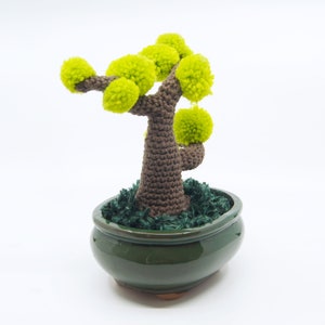 Crocheted Bonsai Tree PDF Pattern and Video Tutorial image 6