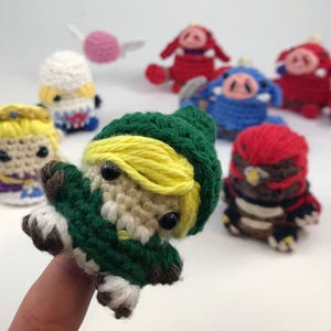 Bokoblins from Legend of Zelda Crocheted Amigurumi Finger Puppet PDF Pattern image 6