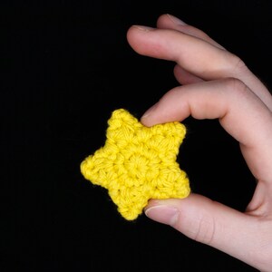 Crocheted Stars and Moon PDF and Video Crochet Pattern Tutorial Bundle Beginner Friendly Amigurumi Crocheting image 7