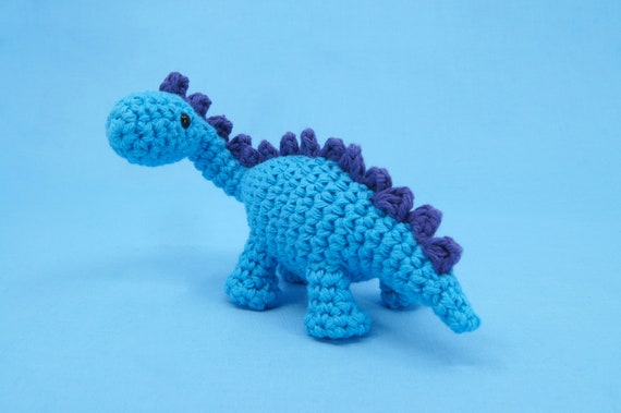 Handmade DIY Crochet Kit Dinosaur + Egg Woolen Yarn Material Pack