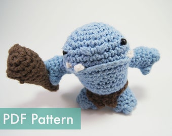 Crocheted Ogre Amigurumi PDF Pattern