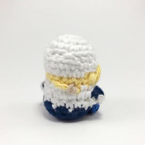 Sheik from Legend of Zelda Crocheted Amigurumi Finger Puppet PDF Pattern image 4