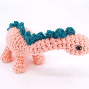 Crocheted Brontosaurus Dinosaur Amigurumi PDF Pattern image 5