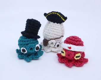 Build Your Own Crocheted Octopus or Squid