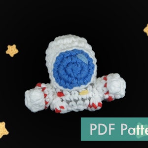 Astronaut Crocheted Amigurumi PDF Pattern