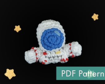 Astronaut Crocheted Amigurumi PDF Pattern
