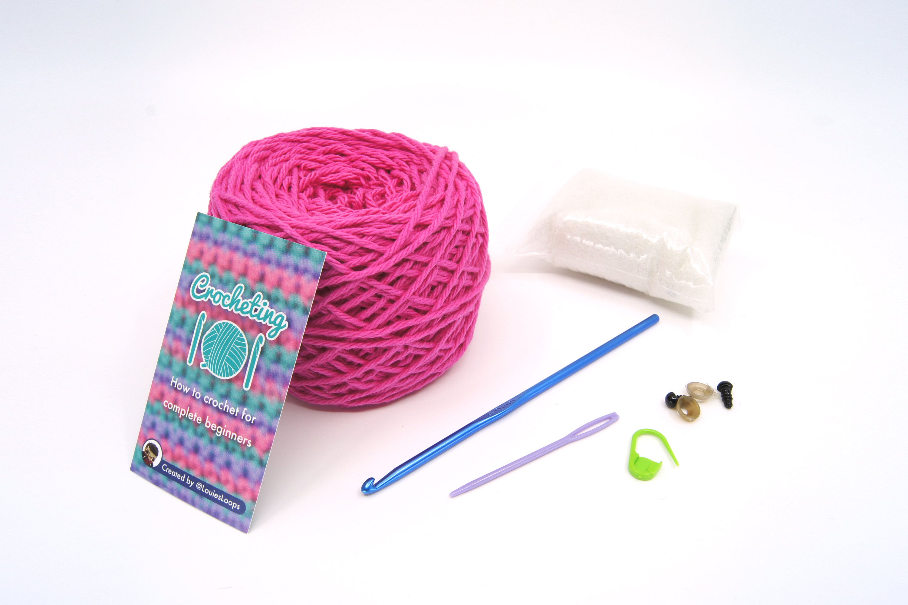 Kit all'uncinetto per principianti Easy First Crochet Starter Kit Regalo  artigianale fai-da-te / Crocheting 101 Starter Kit: come lavorare all' uncinetto per principianti assoluti -  Italia