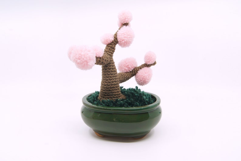 Crocheted Bonsai Tree PDF Pattern and Video Tutorial image 3