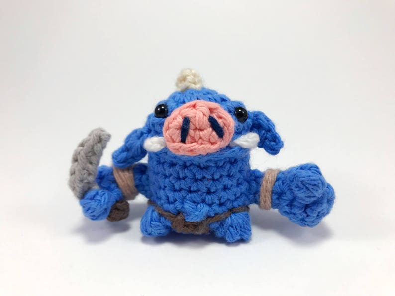 Bokoblins from Legend of Zelda Crocheted Amigurumi Finger Puppet PDF Pattern image 2