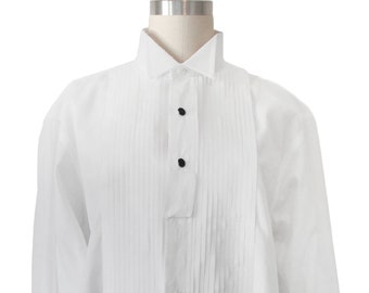 Christian Dior White Tuxedo Shirt