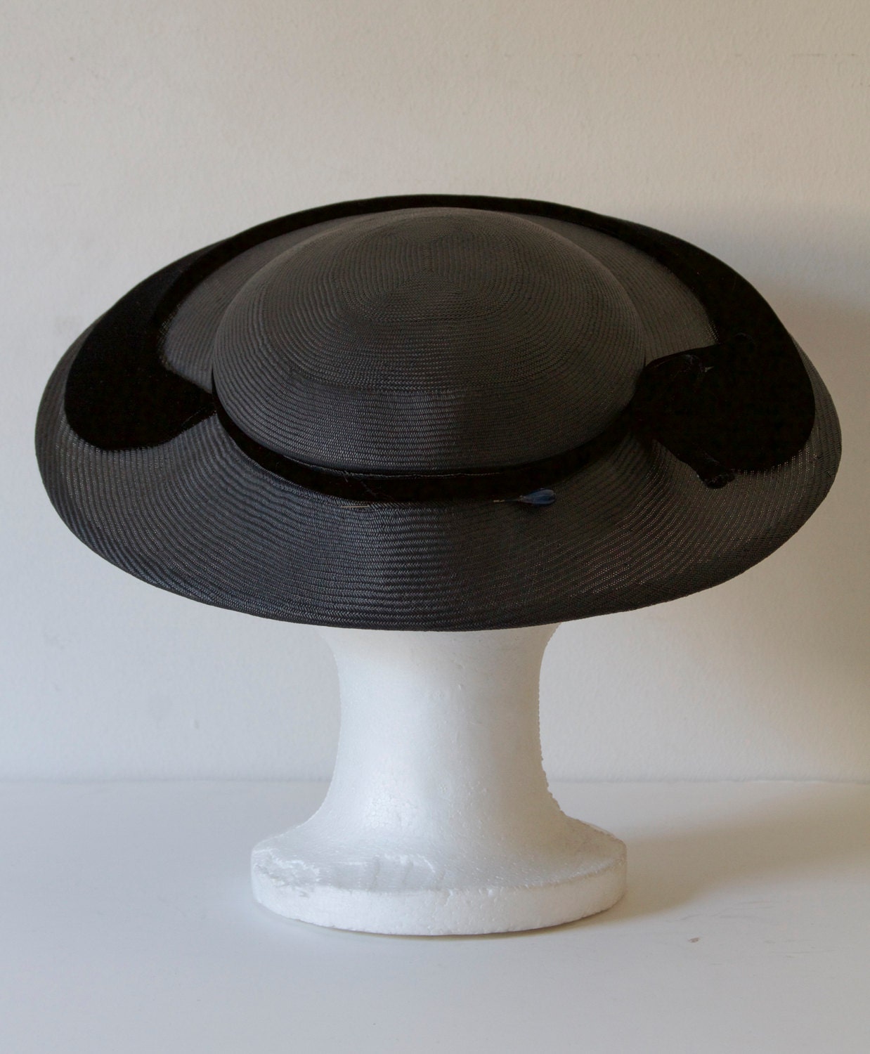 Marshall Field and Co. Vintage Wide Brim Hat - Etsy display picture 2